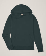 Organic Brushed Fleece Pullover Hoodie