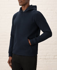 Organic Brushed Fleece Pullover Hoodie