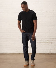 Organic Featherweight Slub V-Neck Tee