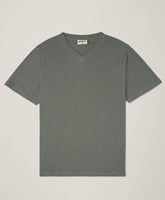Organic Featherweight Slub V-Neck Tee