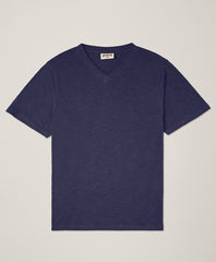 Organic Featherweight Slub V-Neck Tee