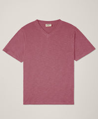 Organic Featherweight Slub V-Neck Tee