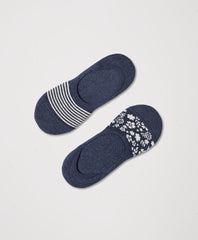 Organic No-Show Socks 2-Pack