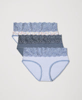 Organic Lace Waist Brief 3-Pack