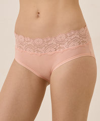 Organic Lace Waist Brief 3-Pack