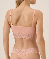 Organic Lace Waist Thong 3-Pack