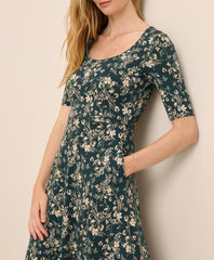 Organic Fit & Flare Signature Scoop Dress