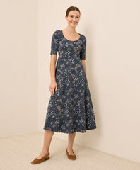 Organic Fit & Flare Signature Scoop Dress