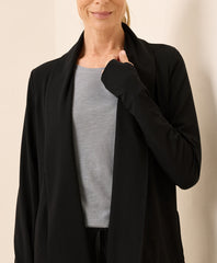 Organic Luxe Essential Swing Cardigan