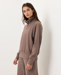 Organic Cloudknit Quarter Zip