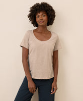 Organic Softspun Scoop Neck Tee