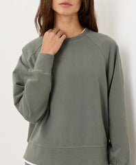 Organic Cloudknit Raglan Crew