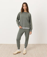 Organic Cloudknit Raglan Crew