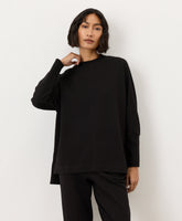 Organic Airplane Long Sleeve Poncho