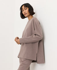 Organic Airplane Long Sleeve Poncho
