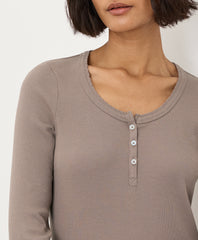 Organic Dream Rib Slim Henley