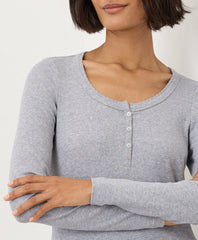 Organic Dream Rib Slim Henley