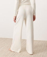 Organic Dream Rib Wide Leg Lounge Pant