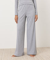 Organic Dream Rib Wide Leg Lounge Pant