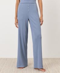 Organic Dream Rib Wide Leg Lounge Pant