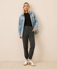 Organic Stretch Poplin Jogger