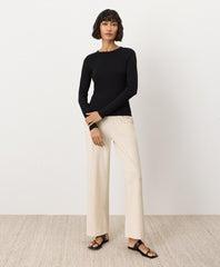 Organic Perfect Rib Long Sleeve Tee