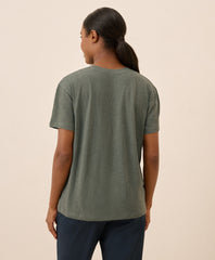Organic Featherweight Slub Relaxed Crewneck Tee