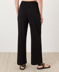 Organic Airplane Pintuck Wide Leg Pant