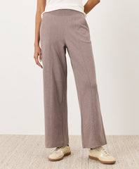 Organic Airplane Pintuck Wide Leg Pant