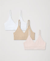 Organic Everyday Classic T-Shirt Bra 3-Pack