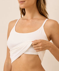Organic Everyday Shelf Bra Long Camisole