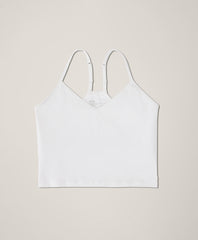 Organic Everyday Shelf Bra Cropped Camisole