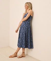 Organic Fit & Flare Midi Dress