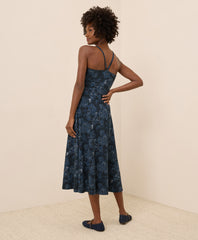 Organic Fit & Flare Midi Dress