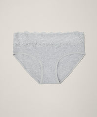 Organic Lace Waist Brief