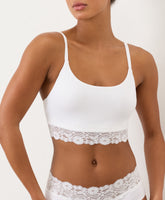 Organic Lace Modern Scoop Bralette