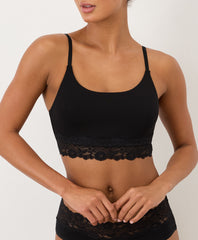Organic Lace Modern Scoop Bralette 3-Pack