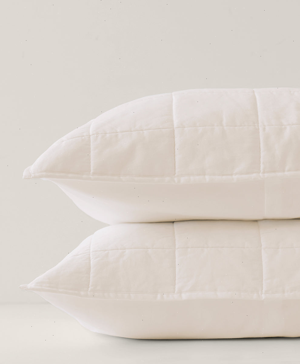 Organic Organic Quilted Sham 2-Pack