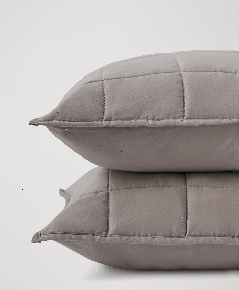 Organic Organic Quilted Sham 2-Pack
