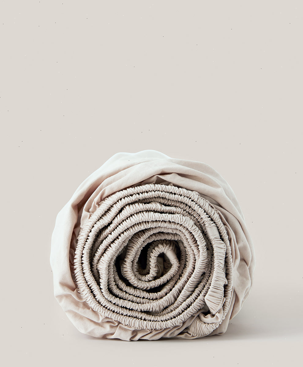 Organic Organic Cool-Air Percale Fitted Sheet