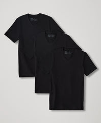 Organic Cool Stretch V-Neck Undershirt 3-Pack