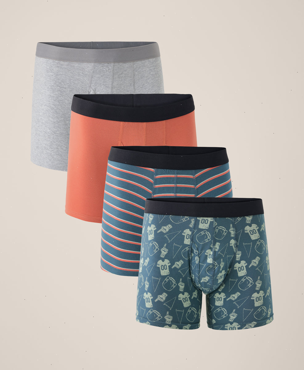 Organic Everyday Boxer Brief 4-Pack