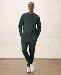 Organic Brushed Fleece Crew Sweatshirt
