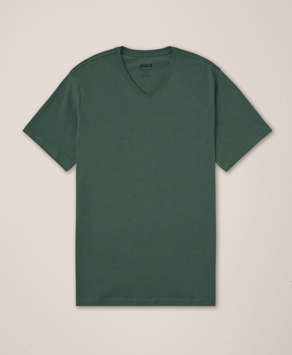 Organic Softspun Essential V-Neck Tee