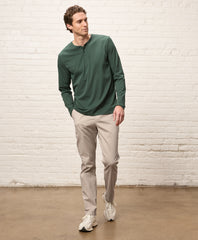 Organic Softspun Long Sleeve Henley