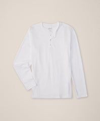 Organic Softspun Long Sleeve Henley