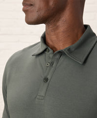 Organic Luxe Stretch Jersey Slim Polo