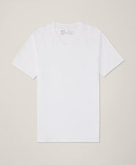 Organic Luxe Stretch Jersey Slim V-Neck Tee