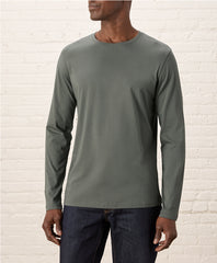 Organic Softspun Essential Crewneck Long Sleeve Tee