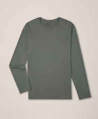 Organic Softspun Essential Crewneck Long Sleeve Tee